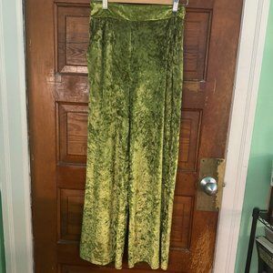 Dressed In Lala Crushed Velvet Pants